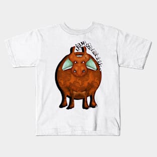 buffalo phone Kids T-Shirt